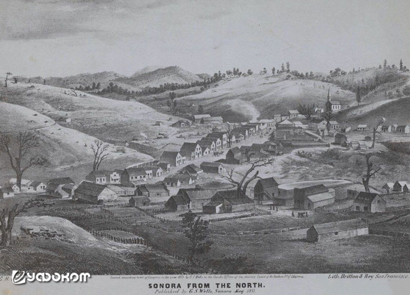 Сонора в 1853 году.