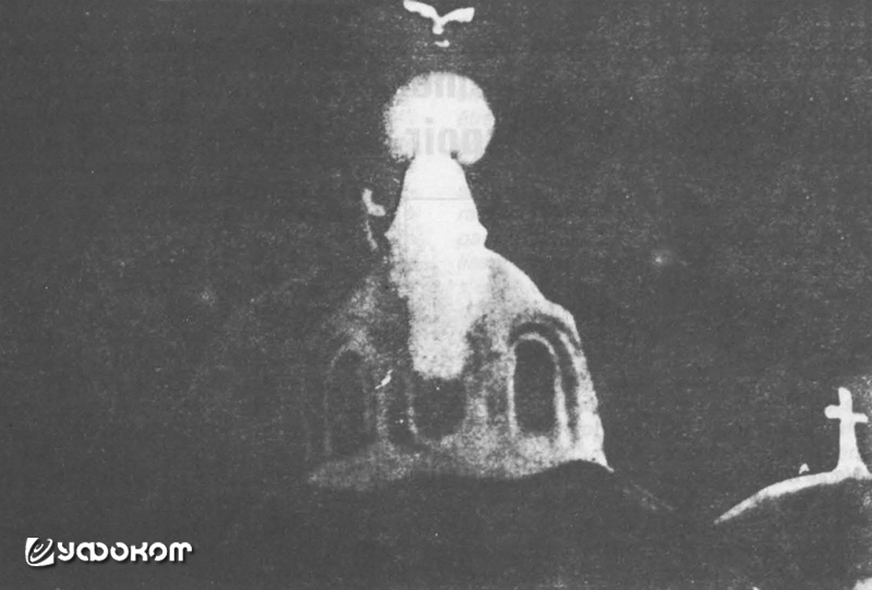 Фотореконструкция наблюдения, выполненная очевидцем, врачом Али Ибрагимом. 