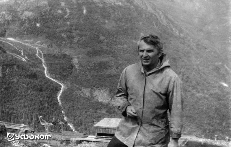 Л.А. Павлович в походе на Северном Урале (1959 год). Фото из личного архива автора.