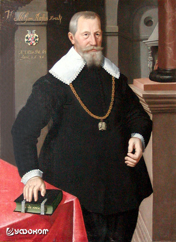 Хольгер Розенкрантц «Ученый» (1574–1642) на полотне Тима Йохана 1635 года.